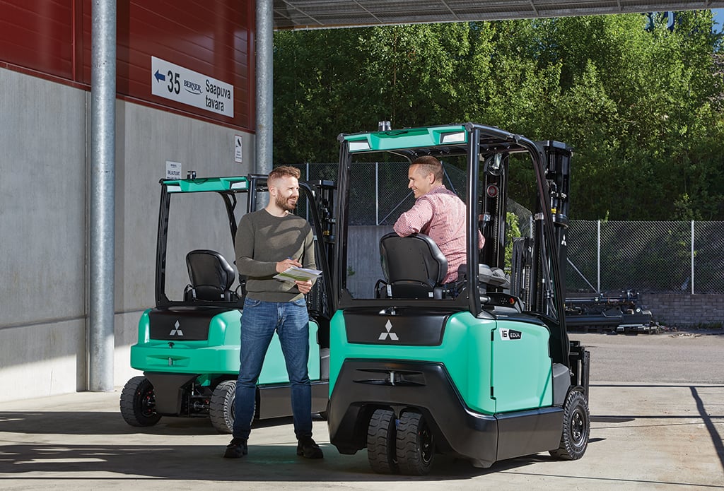 Counterbalance forklifts
